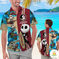 Personalized Florida State Seminoles Jack Skellington - Adult & Kids T-Shirts, Sweatshirts & Hoodies apparel design preview 1