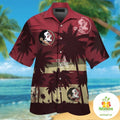 Florida State Seminoles Short Sleeve Button Up - Adult & Kids T-Shirts, Sweatshirts & Hoodies apparel design preview 1