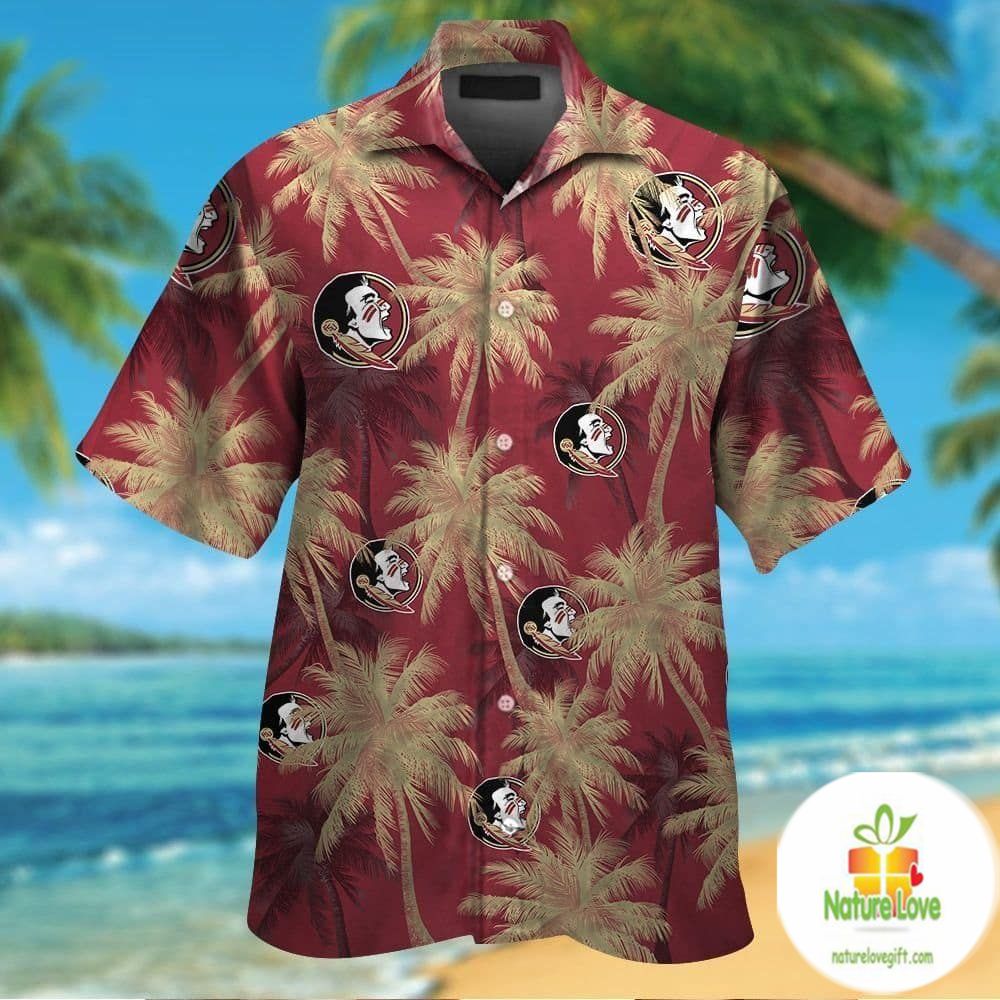 Florida State Seminoles Hawaiian Tropical Aloha - Adult & Kids T-Shirts, Sweatshirts & Hoodies apparel design preview 1