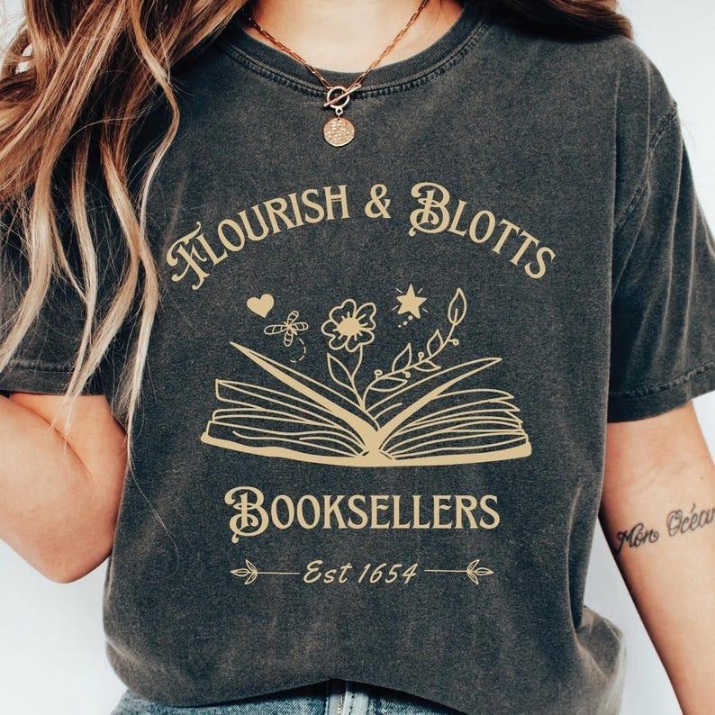 Flourish Blotts Wizard Vacation Family Matching Magic - Adult & Kids T-Shirts, Sweatshirts & Hoodies apparel design preview 1