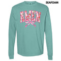 Flower Amen Coquette Comfort Colors 'NLB' - Adult & Kids T-Shirts, Sweatshirts & Hoodies apparel design preview 1