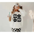 Flower Checker Mama - Adult & Kids T-Shirts, Sweatshirts & Hoodies apparel design preview 1