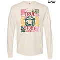 Flower Nativity True Story Comfort Colors 'NLB' - Adult & Kids T-Shirts, Sweatshirts & Hoodies apparel design preview 1
