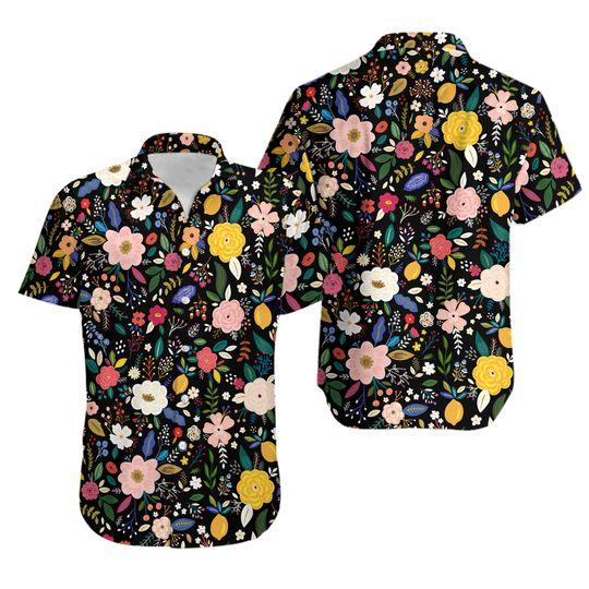 Flower floral hawaiian gift for family and friend - Adult & Kids T-Shirts, Sweatshirts & Hoodies apparel design preview 1