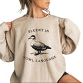 Fluent Fowl Language Duck Lover Chicken Farmer - Adult & Kids T-Shirts, Sweatshirts & Hoodies apparel design preview 1