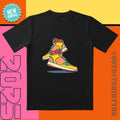 Fluorescent Sneaker Yellow Orange Green Contrast - Adult & Kids T-Shirts, Sweatshirts & Hoodies apparel design preview 1