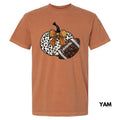 Football Pumpkin FAKE Glitter Comfort Colors 'NLB' - Adult & Kids T-Shirts, Sweatshirts & Hoodies apparel design preview 1