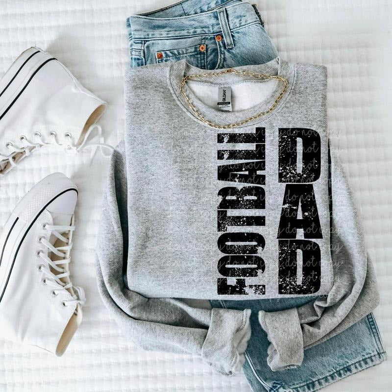 Football Dad DTF Transfers THIS IS NOT - Adult & Kids T-Shirts, Sweatshirts & Hoodies apparel design preview 1