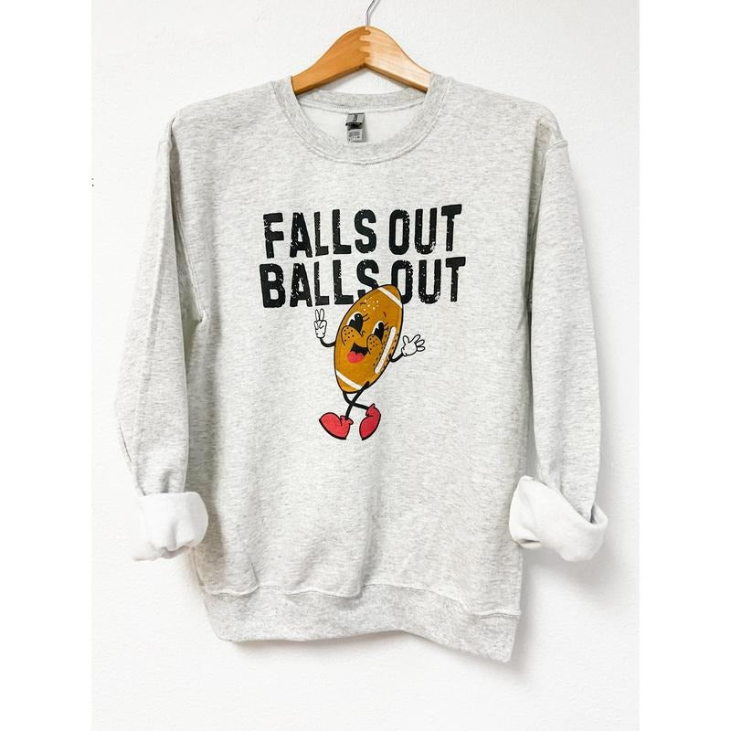 Football Falls Out Top - Adult & Kids T-Shirts, Sweatshirts & Hoodies apparel design preview 1