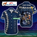 Football Lace-Up Dallas Cowboys Hawaiian Design - Adult & Kids T-Shirts, Sweatshirts & Hoodies apparel design preview 1
