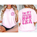 Football Mom My Era Moss Comfort Colors Retro Sayings - Adult & Kids T-Shirts, Sweatshirts & Hoodies apparel design preview 1