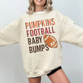 Football Pregnancy Announcement Fall Baby Reveal - Adult & Kids T-Shirts, Sweatshirts & Hoodies apparel design preview 1