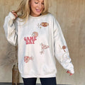 Football Sticker Trend Top - Adult & Kids T-Shirts, Sweatshirts & Hoodies apparel design preview 1