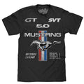 Ford Mustang Boss 302 Black - Adult & Kids T-Shirts, Sweatshirts & Hoodies apparel design preview 1