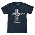 Ford Mustang Logo Navy - Adult & Kids T-Shirts, Sweatshirts & Hoodies apparel design preview 1