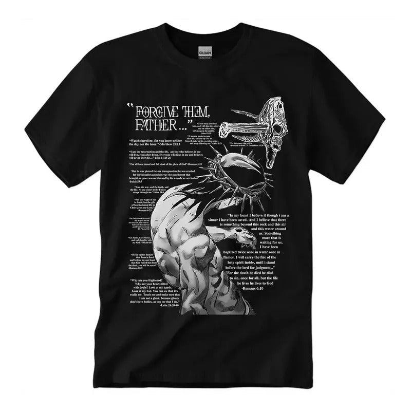 Forgive Them Father Bible Verses Print Classic Collar - Adult & Kids T-Shirts, Sweatshirts & Hoodies apparel design preview 1