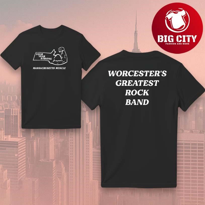 Four Year Strong Mass Show Two Sided - Adult & Kids T-Shirts, Sweatshirts & Hoodies apparel design preview 1