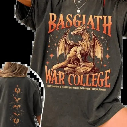 Fourth Wing Basgiath War College Riders Quadrant - Adult & Kids T-Shirts, Sweatshirts & Hoodies apparel design preview 1