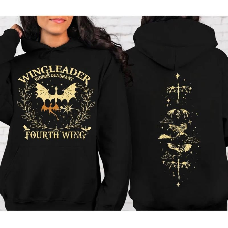 Fourth Wing Basgiath War College Xaden Riorson Riders - Adult & Kids T-Shirts, Sweatshirts & Hoodies apparel design preview 1