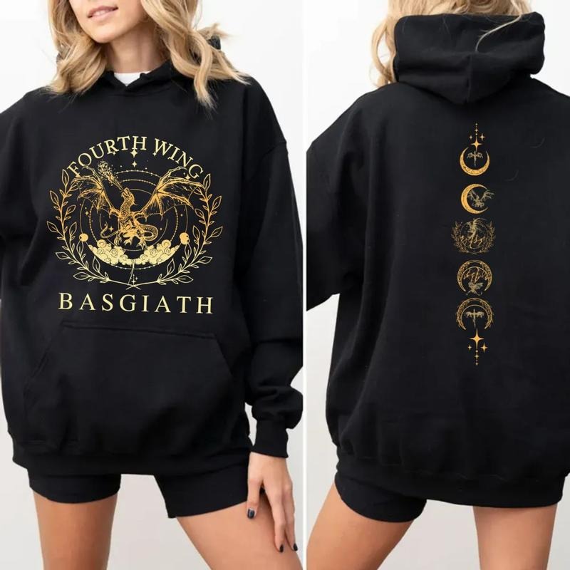 Fourth Wing Basgiath War College Xaden Riorson Riders - Adult & Kids T-Shirts, Sweatshirts & Hoodies apparel design preview 1