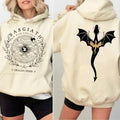 Fourth Wing Double Sided Basgiath War College Dragon - Adult & Kids T-Shirts, Sweatshirts & Hoodies apparel design preview 1