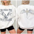 Fourth Wing Double Sided Bookish Basgiath War College - Adult & Kids T-Shirts, Sweatshirts & Hoodies apparel design preview 1