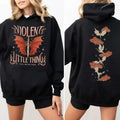 Fourth Wing Fan Violet Sorrengail Violent Little - Adult & Kids T-Shirts, Sweatshirts & Hoodies apparel design preview 1