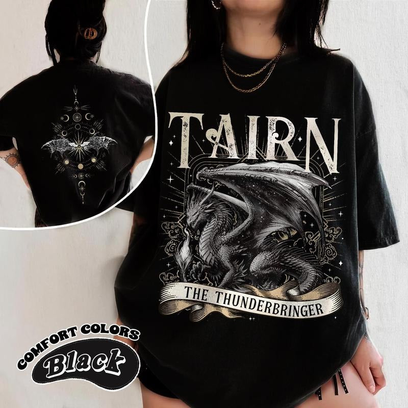 Fourth Wing Onyx Storm Dragon Rider Bookish Book - Adult & Kids T-Shirts, Sweatshirts & Hoodies apparel design preview 1