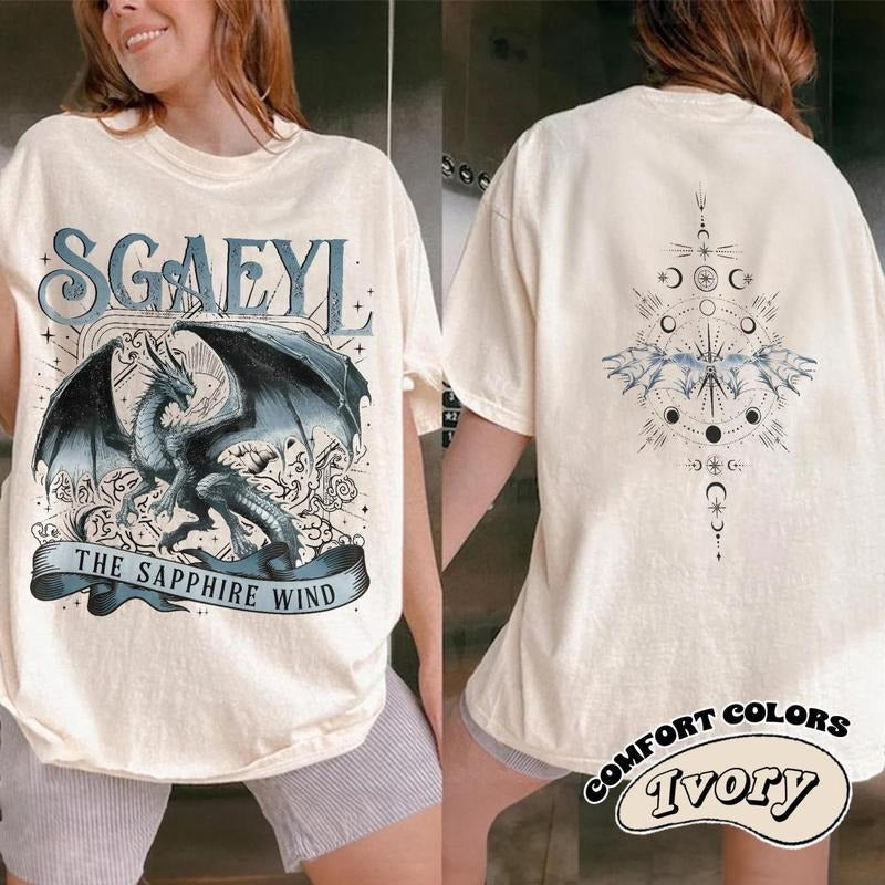 Fourth Wing Onyx Storm Dragon Rider Bookish Book - Adult & Kids T-Shirts, Sweatshirts & Hoodies apparel design preview 1