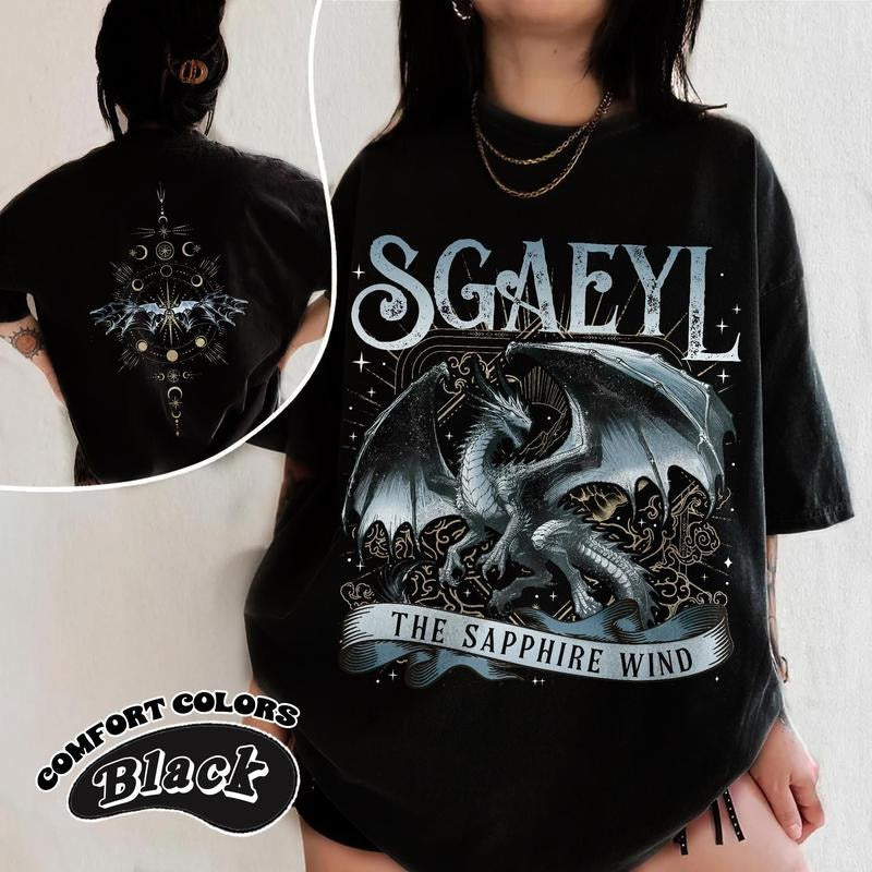 Fourth Wing Onyx Storm Dragon Rider Bookish Book - Adult & Kids T-Shirts, Sweatshirts & Hoodies apparel design preview 1