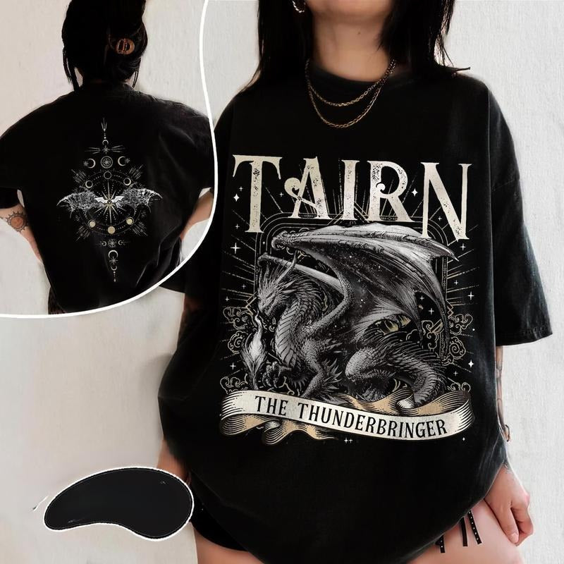Fourth Wing Onyx Storm Dragon Rider Bookish Book - Adult & Kids T-Shirts, Sweatshirts & Hoodies apparel design preview 1
