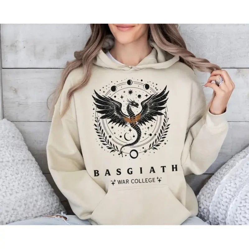 Fourth Wing Basgiath War College Dragon Rider Violet - Adult & Kids T-Shirts, Sweatshirts & Hoodies apparel design preview 1