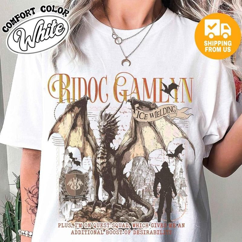 Fourth Wing Bookish Dragon Rider Fantasy Book Lover - Adult & Kids T-Shirts, Sweatshirts & Hoodies apparel design preview 1