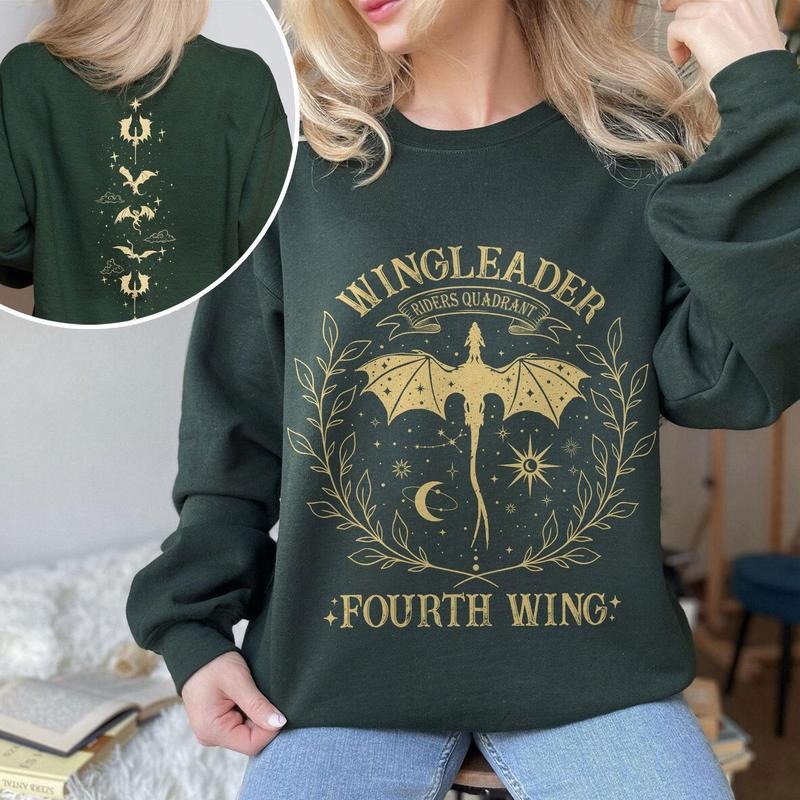 Fourth Wing Riders Quadrant Basgiath War College - Adult & Kids T-Shirts, Sweatshirts & Hoodies apparel design preview 1