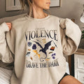 Fourth Wing Violet Sorrengail Fan Choose Violence - Adult & Kids T-Shirts, Sweatshirts & Hoodies apparel design preview 1