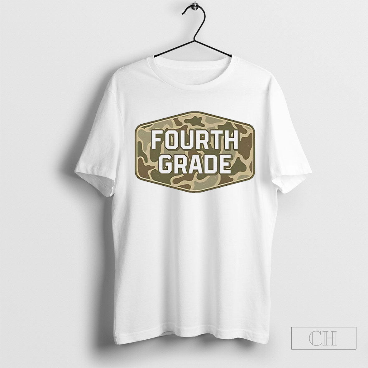 Fourth Grade Duck Camo - Adult & Kids T-Shirts, Sweatshirts & Hoodies apparel design preview 1
