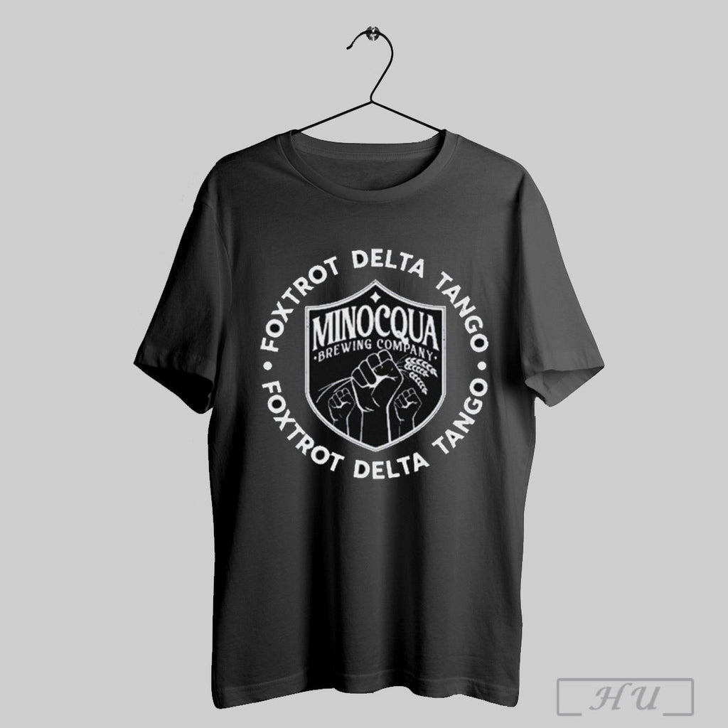 Foxtrot Delta Tango Minocqua Brewing Company 2025 - Adult & Kids T-Shirts, Sweatshirts & Hoodies apparel design preview 1