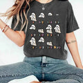 Fractions Math Teacher Spooky Season Funny Equations - Adult & Kids T-Shirts, Sweatshirts & Hoodies apparel design preview 1