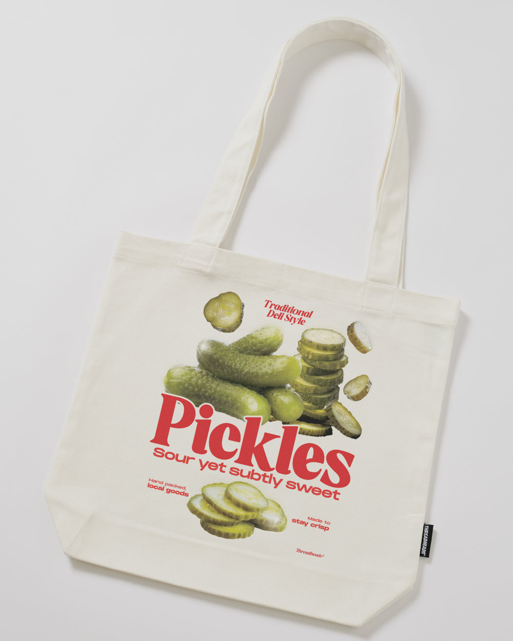 Sour Yet Sweet Pickles Tote Bag - Adult & Kids T-Shirts, Sweatshirts & Hoodies apparel design preview 1