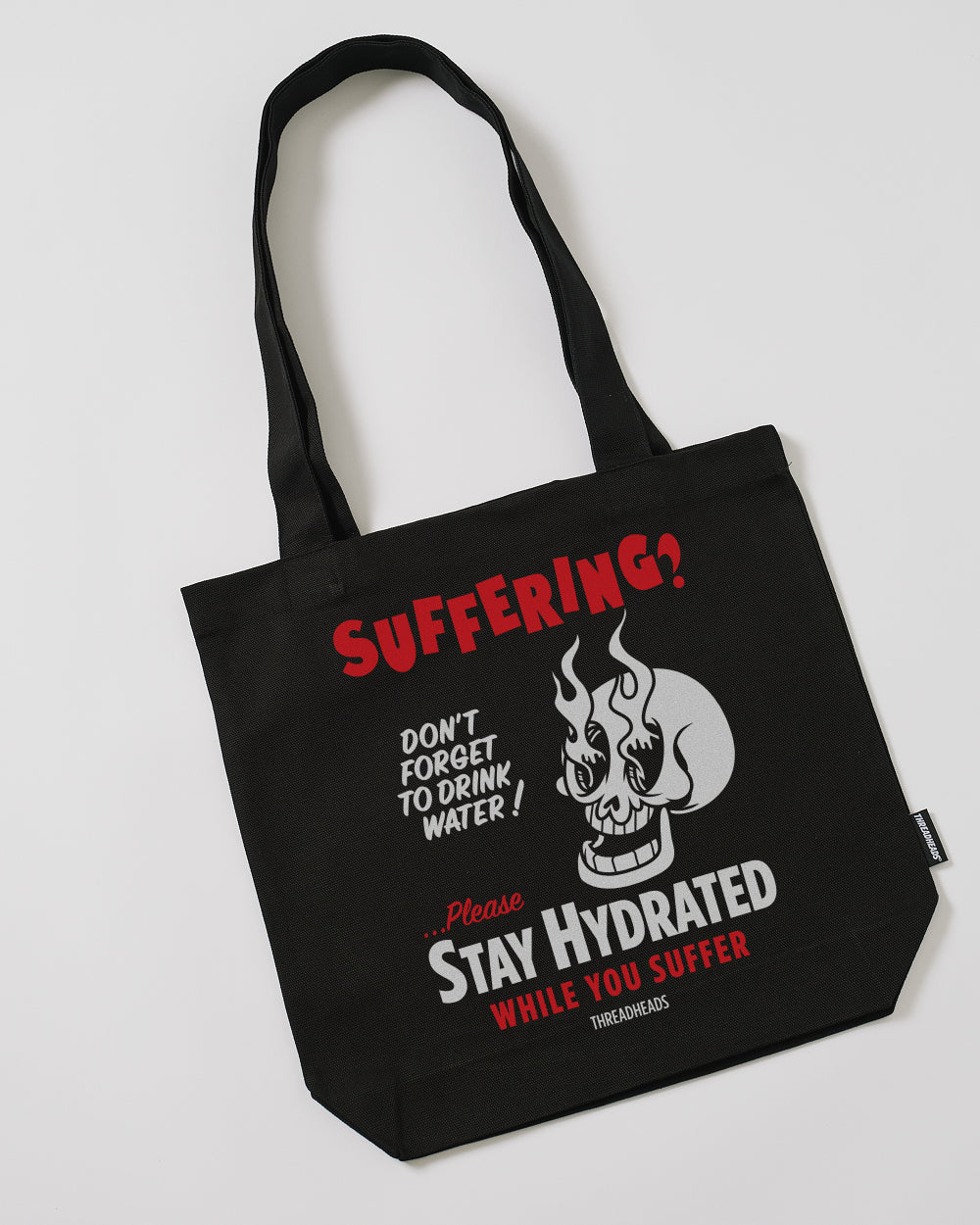 Stay Hydrated While You Suffer Tote Bag - Adult & Kids T-Shirts, Sweatshirts & Hoodies apparel design preview 1