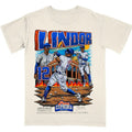 Francisco Lindor Off White Soft Comfortable Menswear - Adult & Kids T-Shirts, Sweatshirts & Hoodies apparel design preview 1