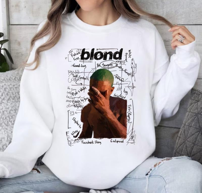 Frank Ocean Blond Album Fan - Adult & Kids T-Shirts, Sweatshirts & Hoodies apparel design preview 1
