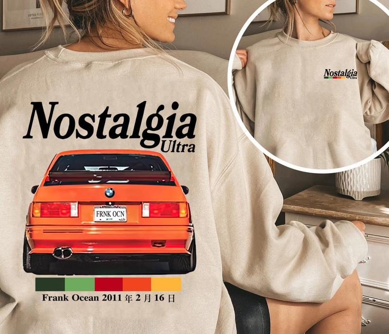 Frank Ocean Nostalgia Ultra Fan - Adult & Kids T-Shirts, Sweatshirts & Hoodies apparel design preview 1
