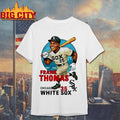Frank Thomas Chicago White Sox Legend caricature - Adult & Kids T-Shirts, Sweatshirts & Hoodies apparel design preview 1