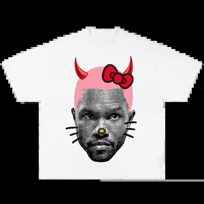 Frank Horns Halloween - Adult & Kids T-Shirts, Sweatshirts & Hoodies apparel design preview 1