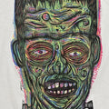 Frankenstein Woodcut Hand Printed Menswear Cotton Top - Adult & Kids T-Shirts, Sweatshirts & Hoodies apparel design preview 1