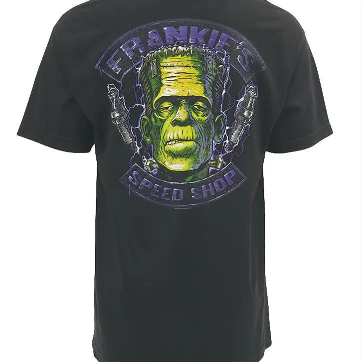 Frankie'S Speed Shop Cotton - Adult & Kids T-Shirts, Sweatshirts & Hoodies apparel design preview 1