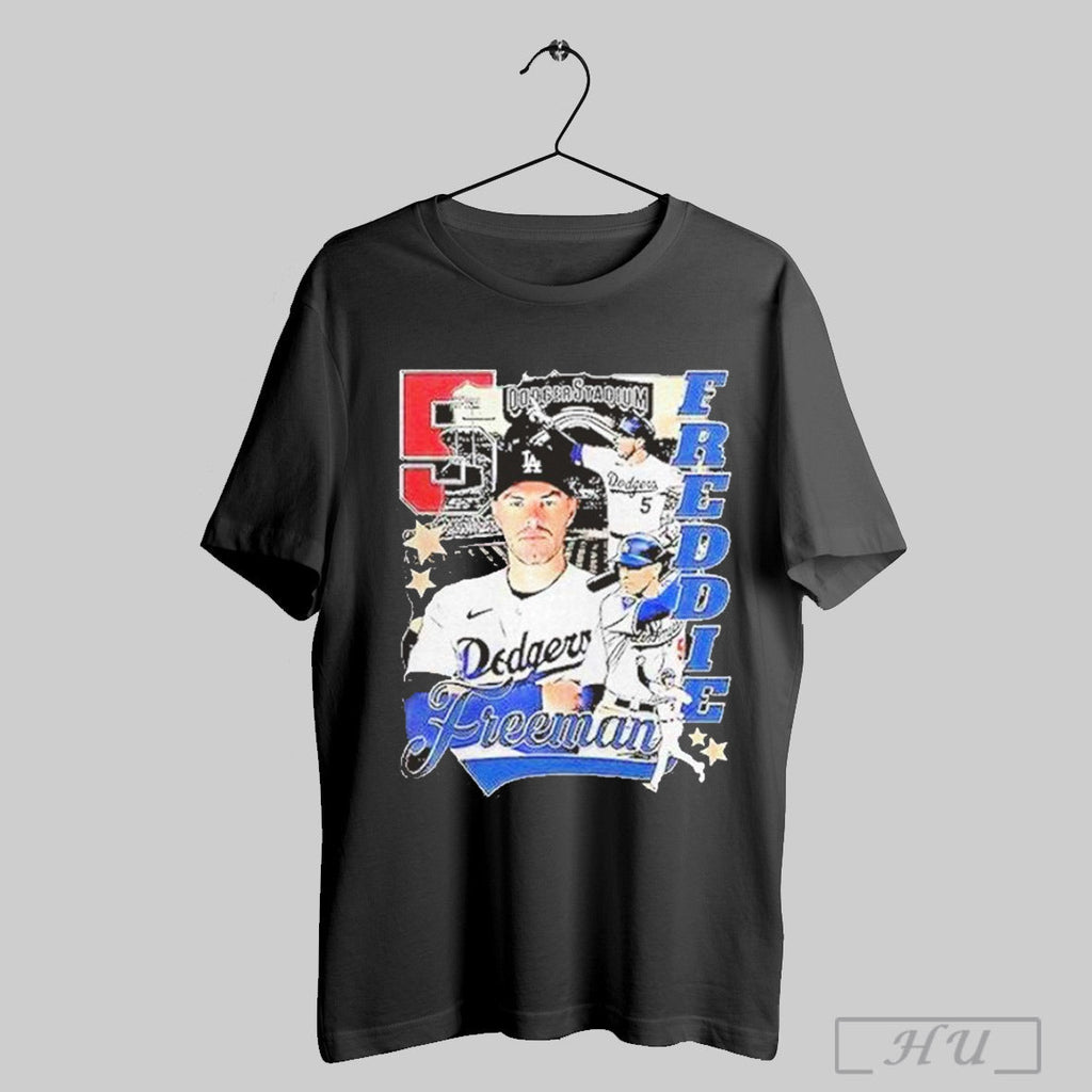 Freddie Freeman Los Angeles Dodgers Mlb Baseball - Adult & Kids T-Shirts, Sweatshirts & Hoodies apparel design preview 1