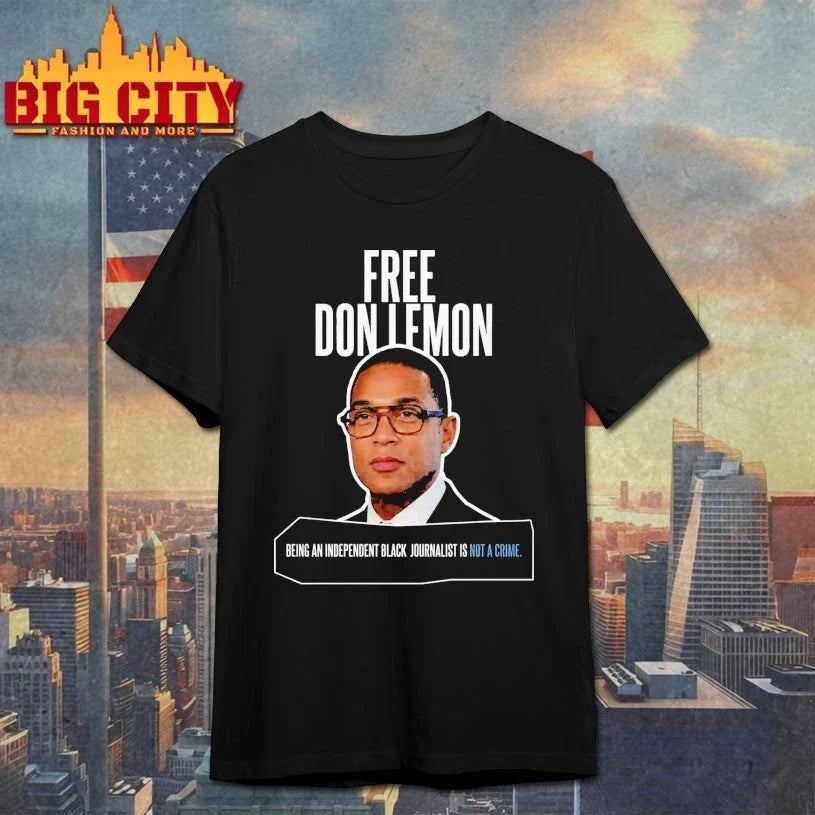 Free Don Lemon Being An Independent Black Journalist - Adult & Kids T-Shirts, Sweatshirts & Hoodies apparel design preview 1