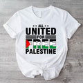Free Palestine Flag We Are All United Palestinians - Adult & Kids T-Shirts, Sweatshirts & Hoodies apparel design preview 1